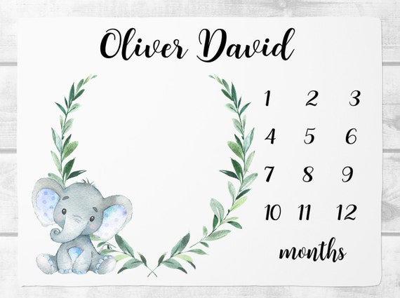 Safari Baby Milestone Blanket Month Blanket Growth Tracker Fleece Blanket Baby Shower Elephant Baby Newborn Gift Safari Animals Blanket Etsy Canada