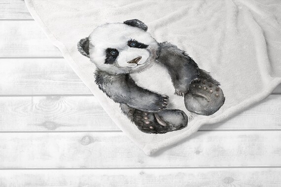 Baby panda online blanket