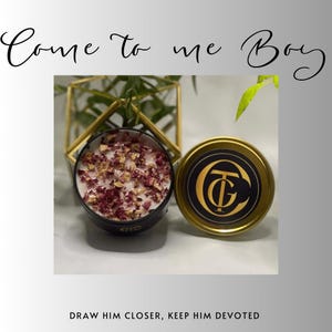 Come to Me Boy Candle