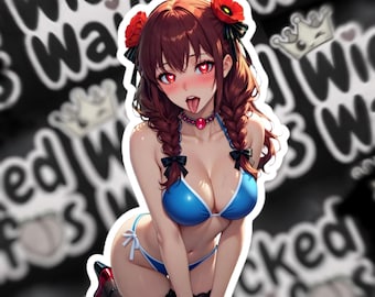 Vinylsticker Dorothy Gale Oz Poppy Siren – anime-sticker bikiniversie (inhoud voor volwassenen)