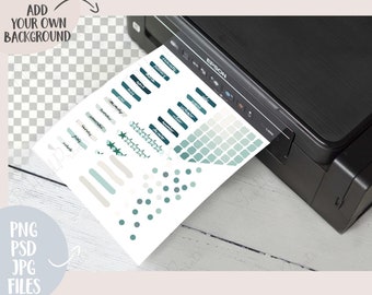 Home Printer Mockup: Styled Printing Image (PSD, JPG, PNG)