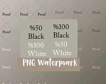 Proof Watermark PNG, Watermark to help protect your online photos and artwork, Instant Digital Download Template