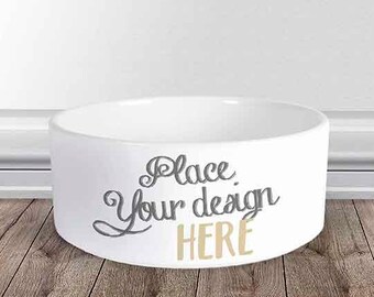 Download Pet Bowl Mock Up Etsy
