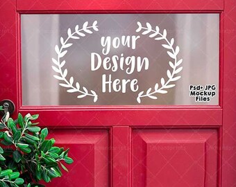 Download Mockup Glass Sticker Etsy