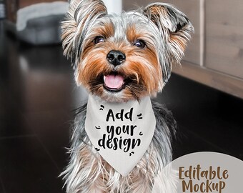 Download Pet Bandana Mockup Etsy