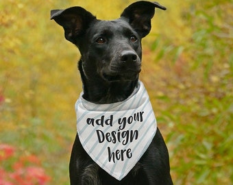 Pet Bandana Mockup Etsy