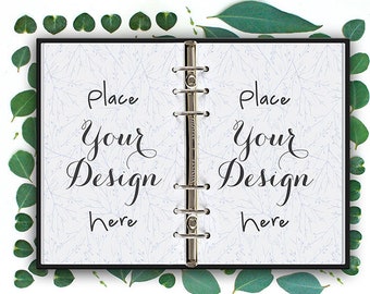 Spiral Book Mockup Etsy