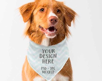 Download Pet Bandana Mockup Etsy