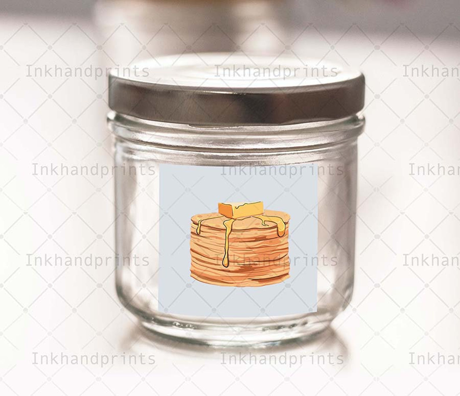 Download PSD JPG Mockup Spice jar Squarelabels template Vinyl decal | Etsy