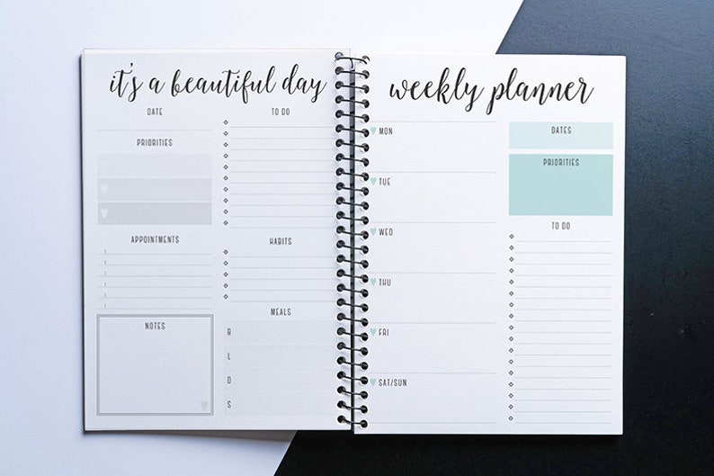 Download PSD Planner Mockup Journal Mockup Weekly Planner Mock Up ...