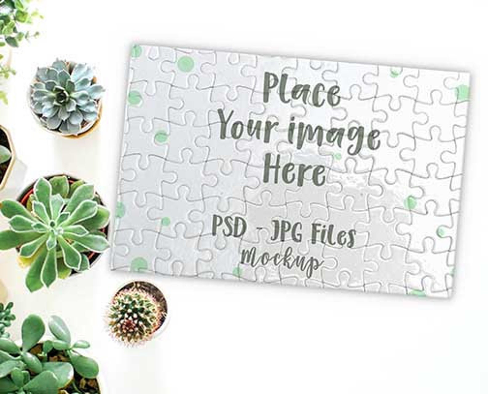 Download PSD JPG puzzle Mockup Sublimation Puzzle Mockup PSD file | Etsy