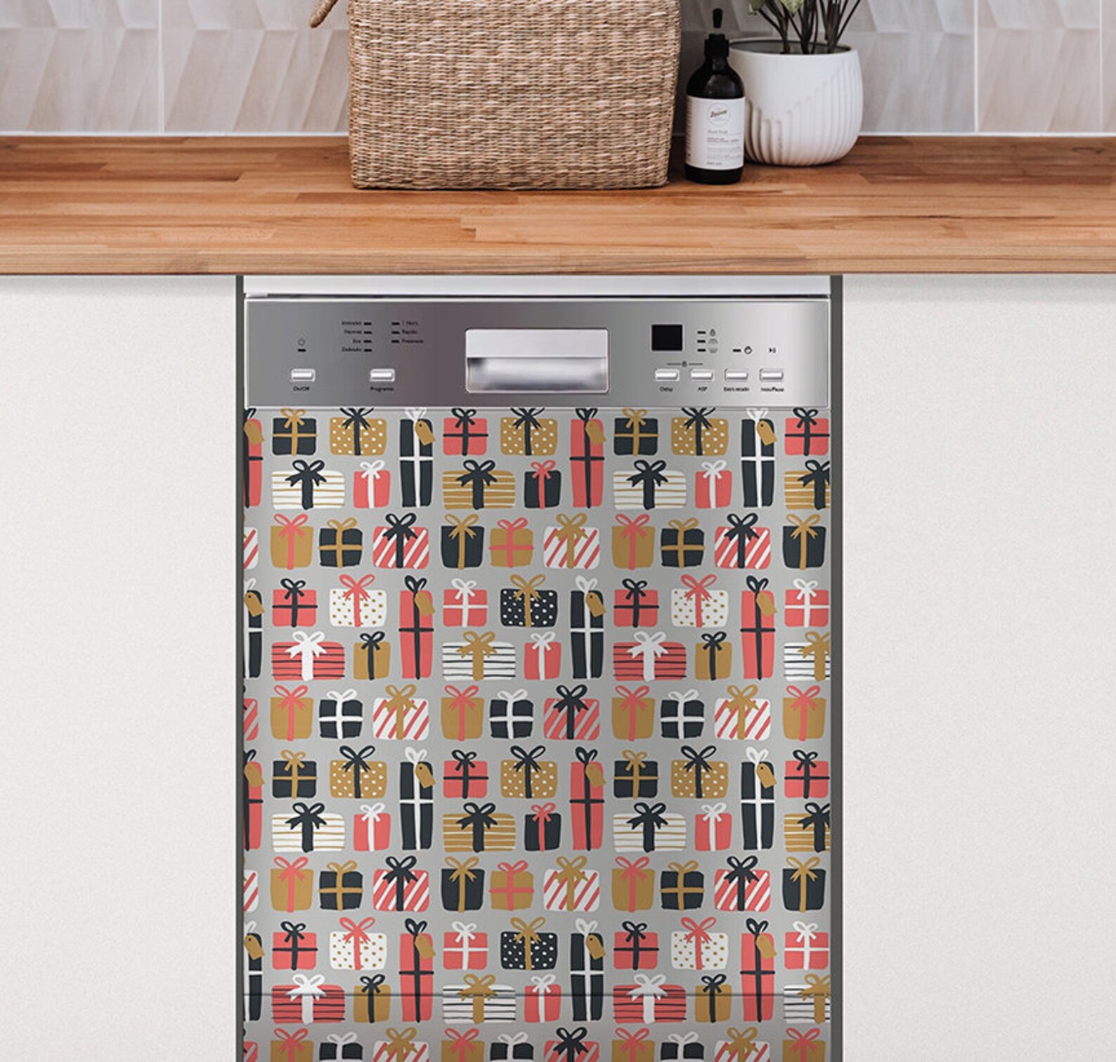 PSD DIGITAL MOCKUP Dishwasher Cover Vinyl Decal / Sticker | Etsy