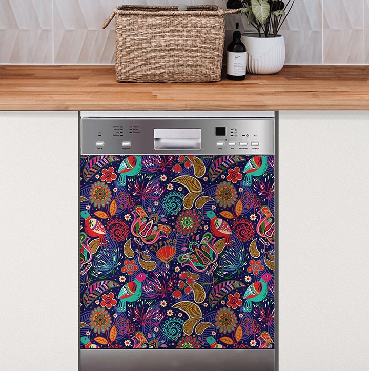 PSD DIGITAL MOCKUP Dishwasher Cover Vinyl Decal / Sticker | Etsy