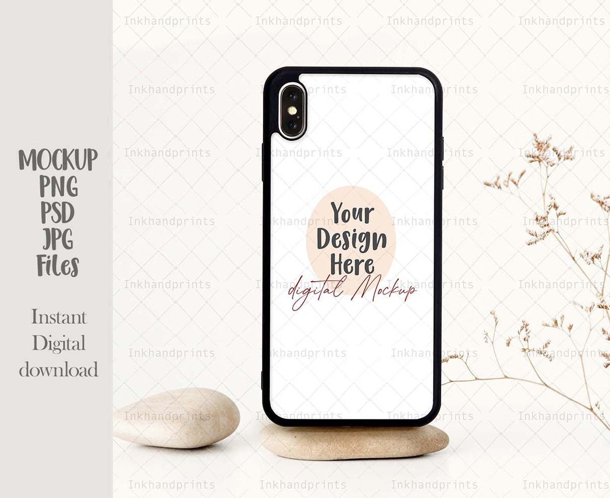 Download PNG PSD JPG iPhone X Mock Up Sublimation iPhone Case Mock ...
