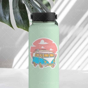 Download JPG PSD Vinyl decal / sticker hydro flask sticker ...