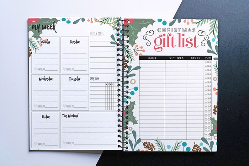 Download PSD Planner Mockup Journal Mockup Weekly Planner Mock Up | Etsy