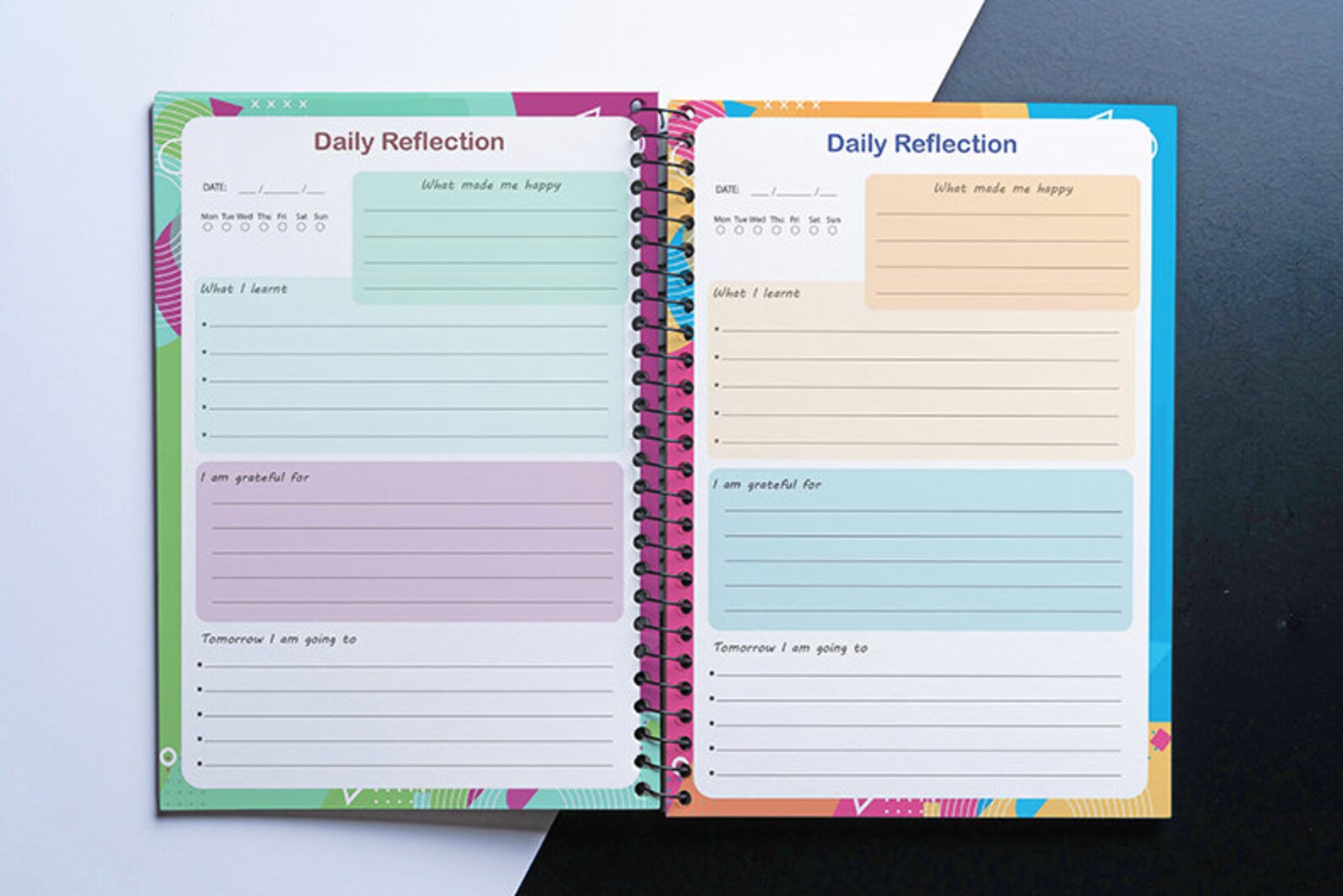 PSD Planner Mockup Journal Mockup Weekly Planner Mock Up Etsy