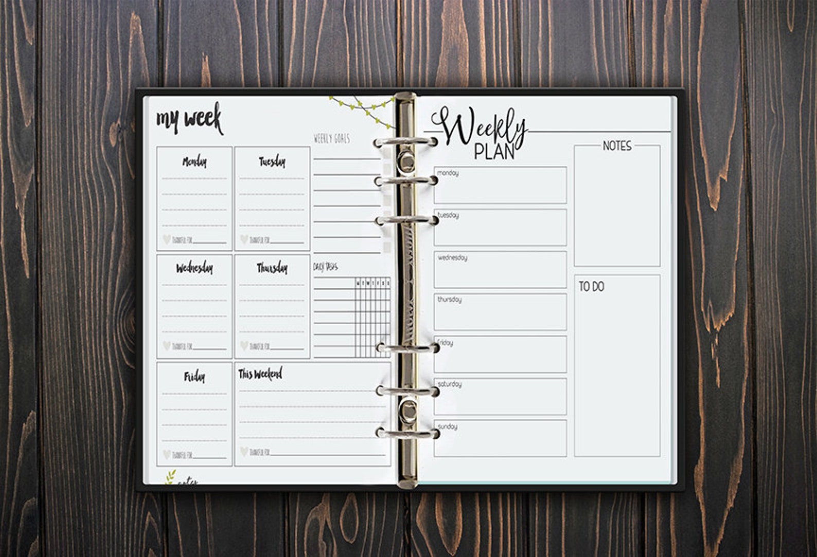 Download PSD Planner Mockup Journal Mockup Weekly Planner Mock Up ...