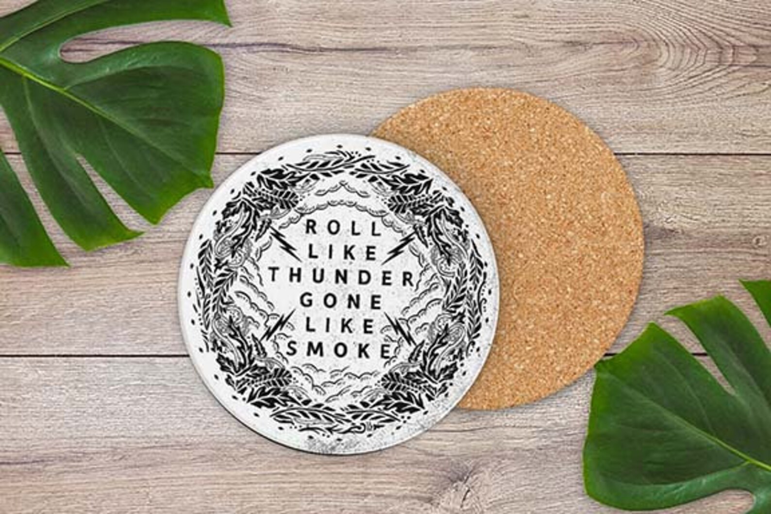 Download PSD JPG dye sublimation round Coaster Mock Up template for | Etsy