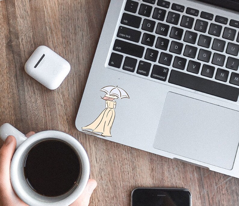Download JPG PSD Vinyl decal/ sticker PC MacBook Mockup Cover Laptop | Etsy