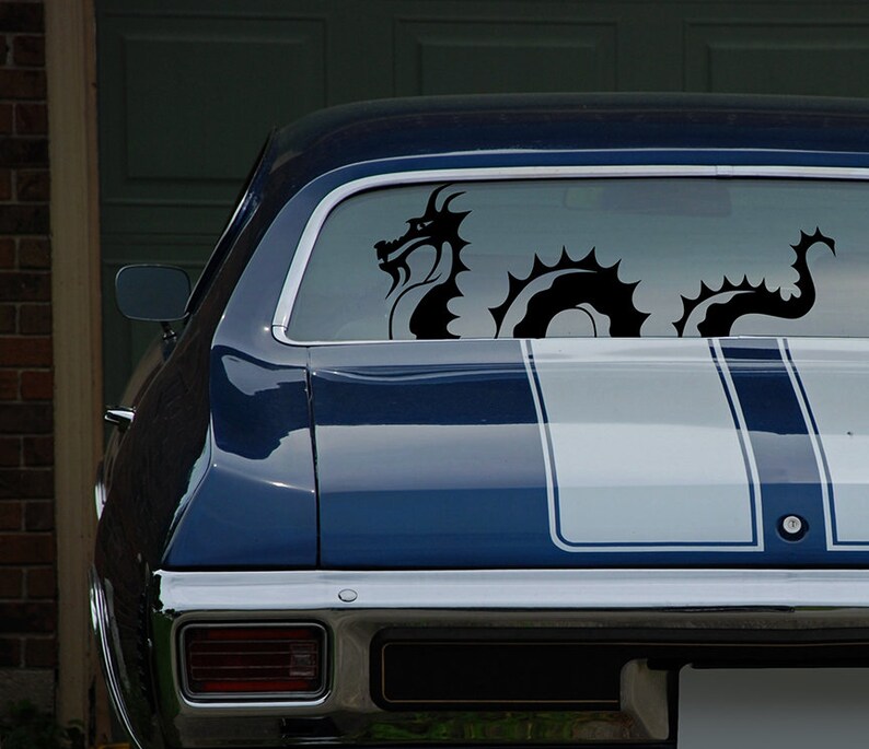 JPG PSD Vinyl Decal / Sticker Rear Window Car Mockup Vinyl Etsy