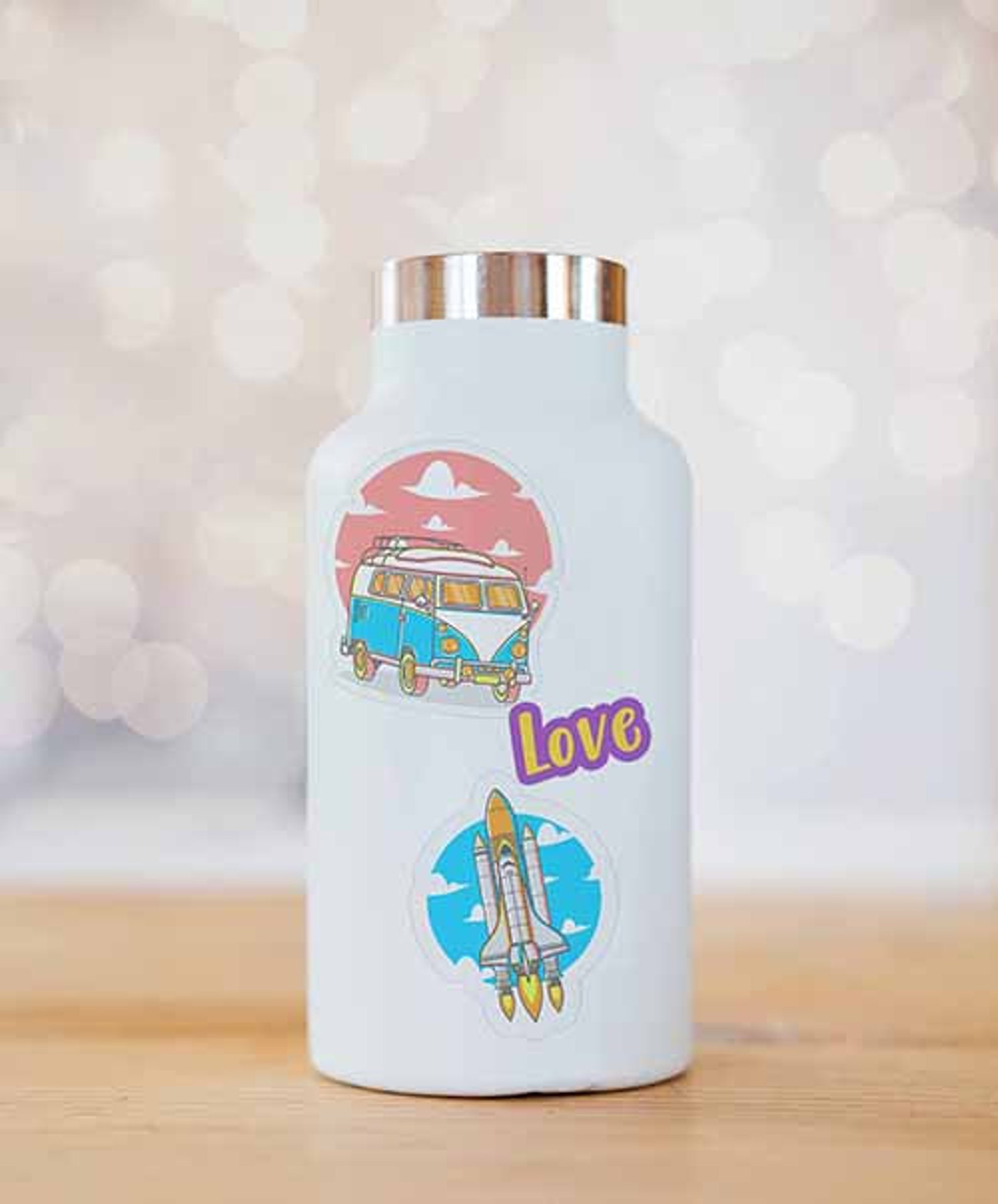 JPG PSD Vinyl decal / sticker hydro flask sticker