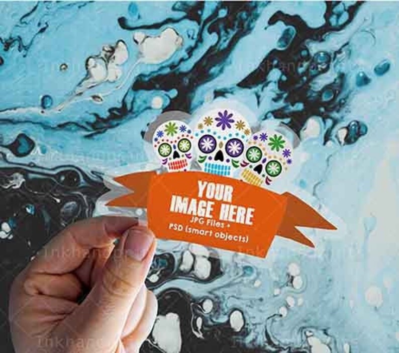 Download PSD JPG Mockup Vinyl decal / sticker PC MacBook Mockup | Etsy