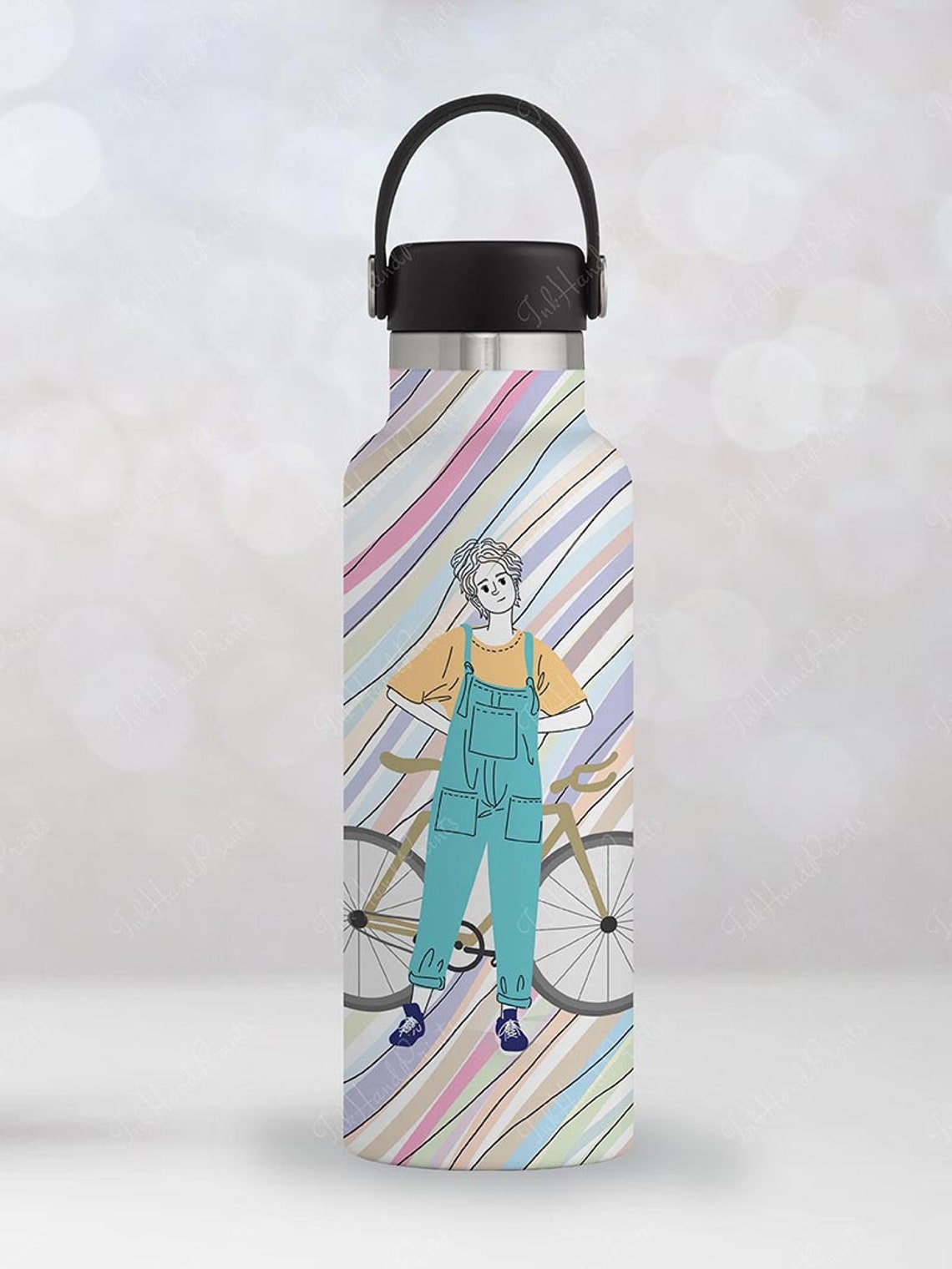 JPG PSD Vinyl Decal / Sticker Hydro Flask Sticker Mockupsvg - Etsy