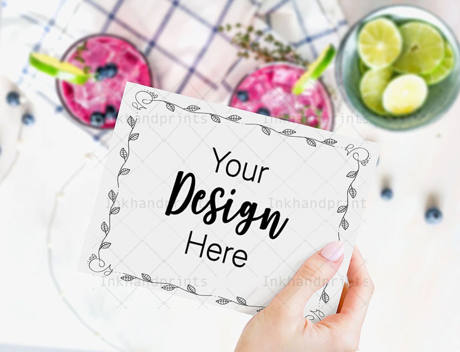 Download PSD Mockup Stationery styled greeting card mockup Baby | Etsy