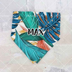 Download JPG PSD Dye sublimation pet bandana mockup flat lay Folded ...