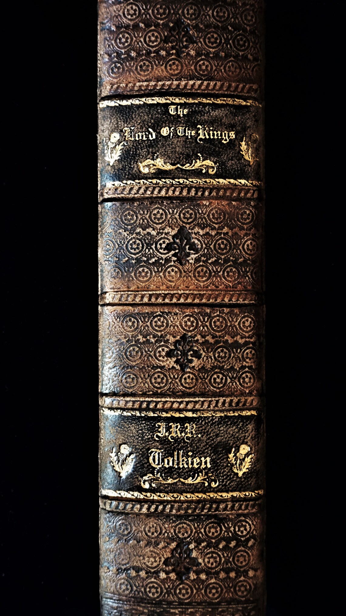 Lederband Herr der Ringe Buch mit Baum des Gondors LOTR Buch | Etsy