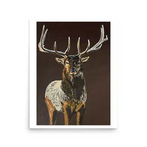 Elk Print