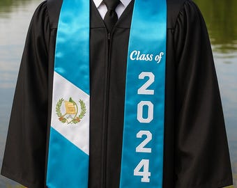 RUSH ORDER Country/Nation & Class of 2026 Grad Stole