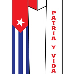 C U B A  Flag Stole
