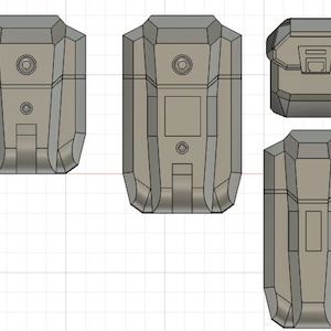 ODST Inspired Pouches (Digital Files)