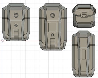 ODST Inspired Pouches (Digital Files)