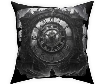 The Watchmaker of the World - Broadcloth Pillow