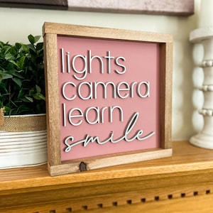 Lights Camera Learn Smile - Teach Sign - Censored TTPD