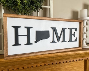 Home Sign - Home State Sign - State Sign