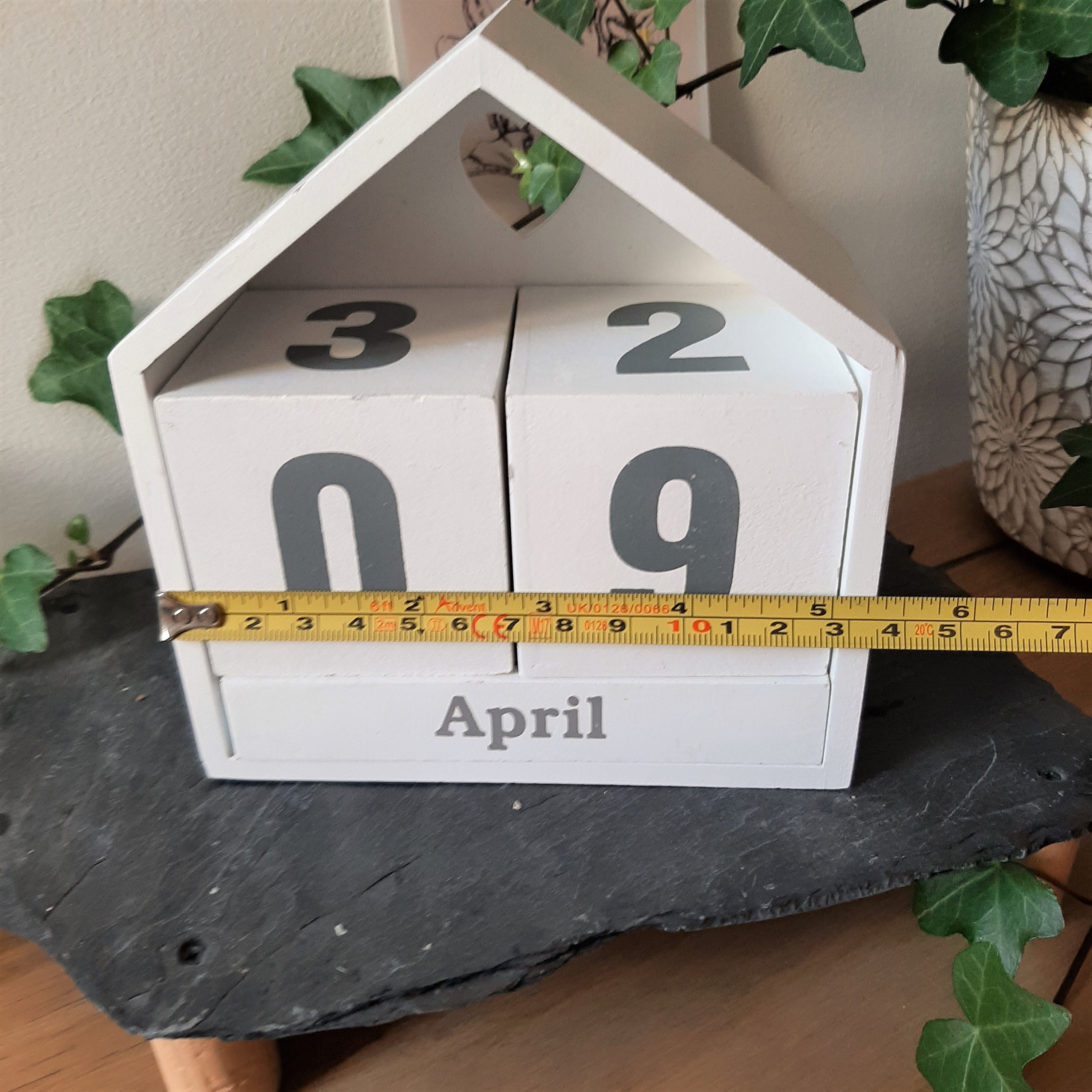Wooden Home Calendar Blocks Modern Calendar Block Solid Wood Etsy Wooden Home Calendar Blocks Modern Calendar Block Solid Wood Etsy