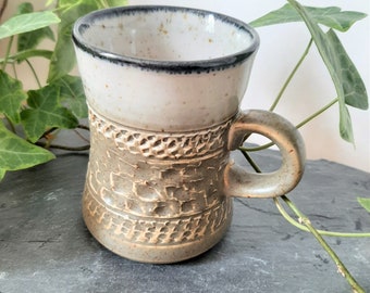 Espresso Cup, Espresso Mug, Handmade Ceramic Mug, Vintage Ceramic, Dark Academia Kitchen, Stoneware, Coffee Cup, Coffee Mug, Handmade Mugs