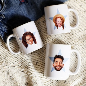 The Office mug, mother's day gift mug, the office tv show mug, the office gift, the office star mug, star face mug, Gift For Best Friend image 4