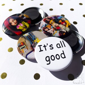 Round Custom Magnet Back - Create a Unique Personalized 1.75 Inch ...