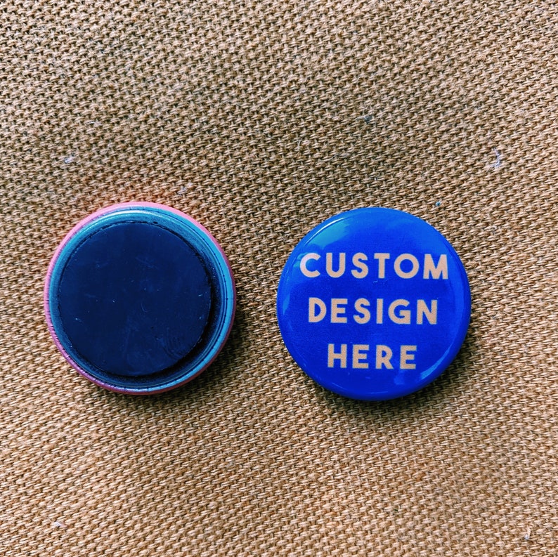 1 inch custom magnet Custom Magnet Back Photo magnet Your design here Promotional magnet Personalized magnet
