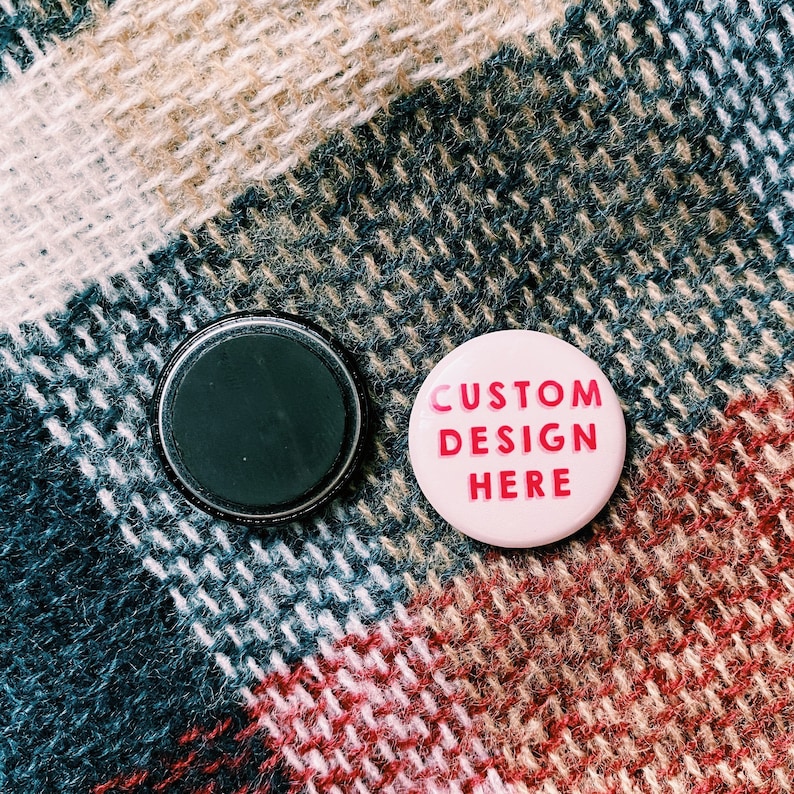 1 inch custom magnet Custom Magnet Back Photo magnet Your design here Promotional magnet Personalized magnet