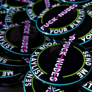 Small custom magnetic button for clothing - wearable, no hole needed - Personalized Pin with Strong Magnet Back – No Holes in Clothing image 14