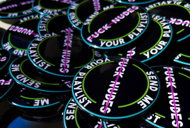 Small custom magnetic button for clothing - wearable, no hole needed - Personalized Pin with Strong Magnet Back – No Holes in Clothing image 14