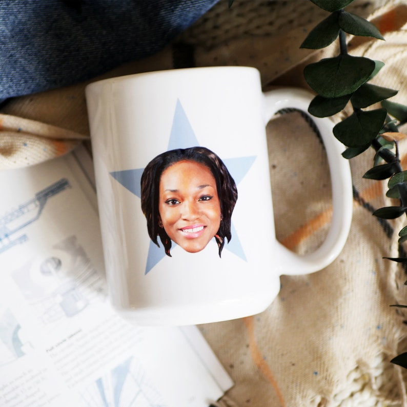 The Office mug, mother's day gift mug, the office tv show mug, the office gift, the office star mug, star face mug, Gift For Best Friend image 10