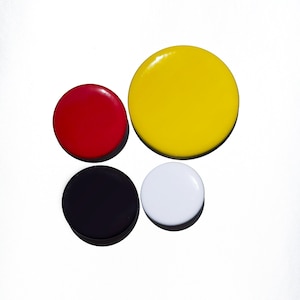 Blank colorful Button, blank face pin for craft, Design your own pinback by adding your own stickers or draw, sizes and colors to choose