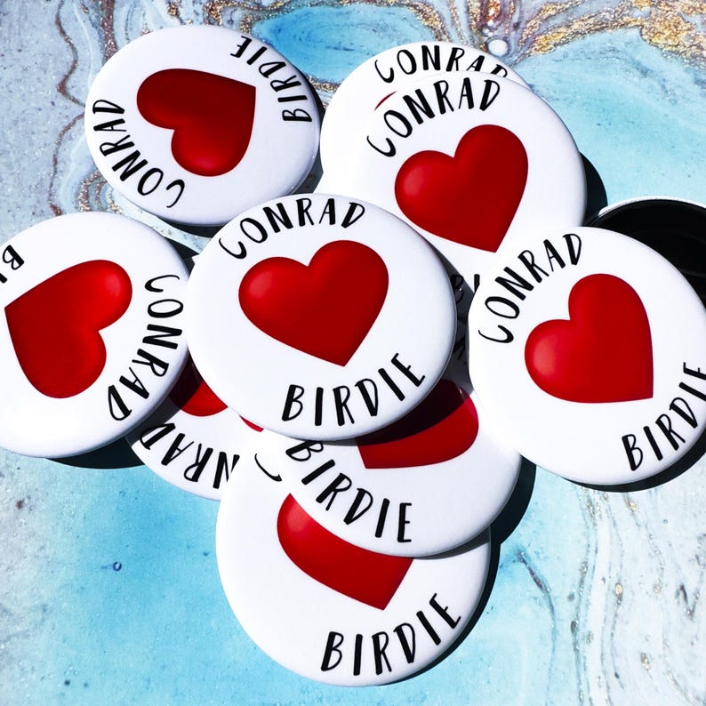 Small custom magnetic button for clothing - wearable, no hole needed - Personalized Pin with Strong Magnet Back – No Holes in Clothing image 6